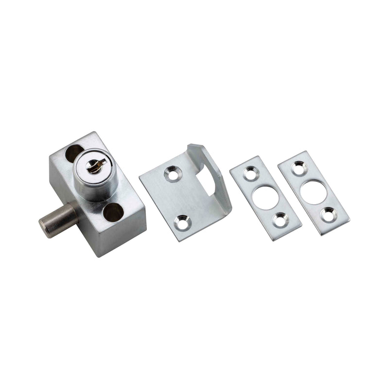 Sash/Sliding Window Lock Satin Chrome