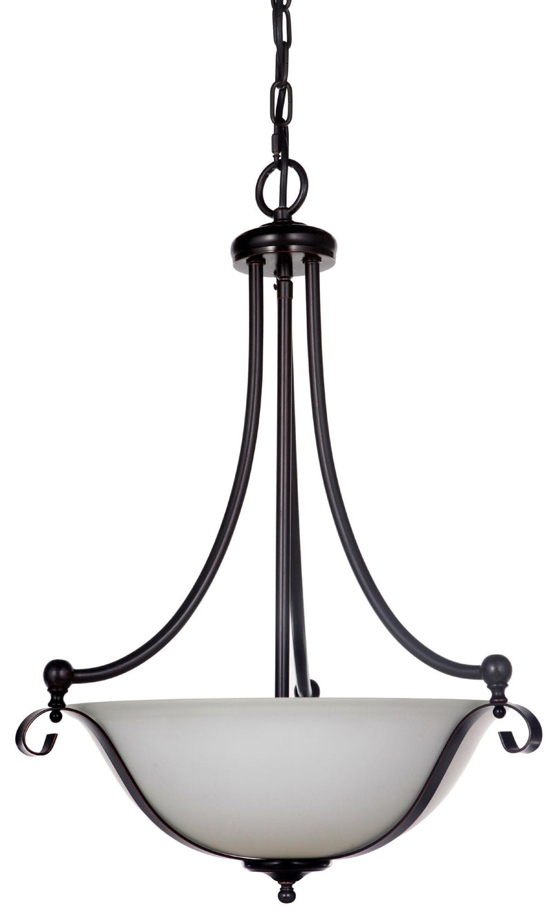 Dallas Single Suspension 3 Light Bronze