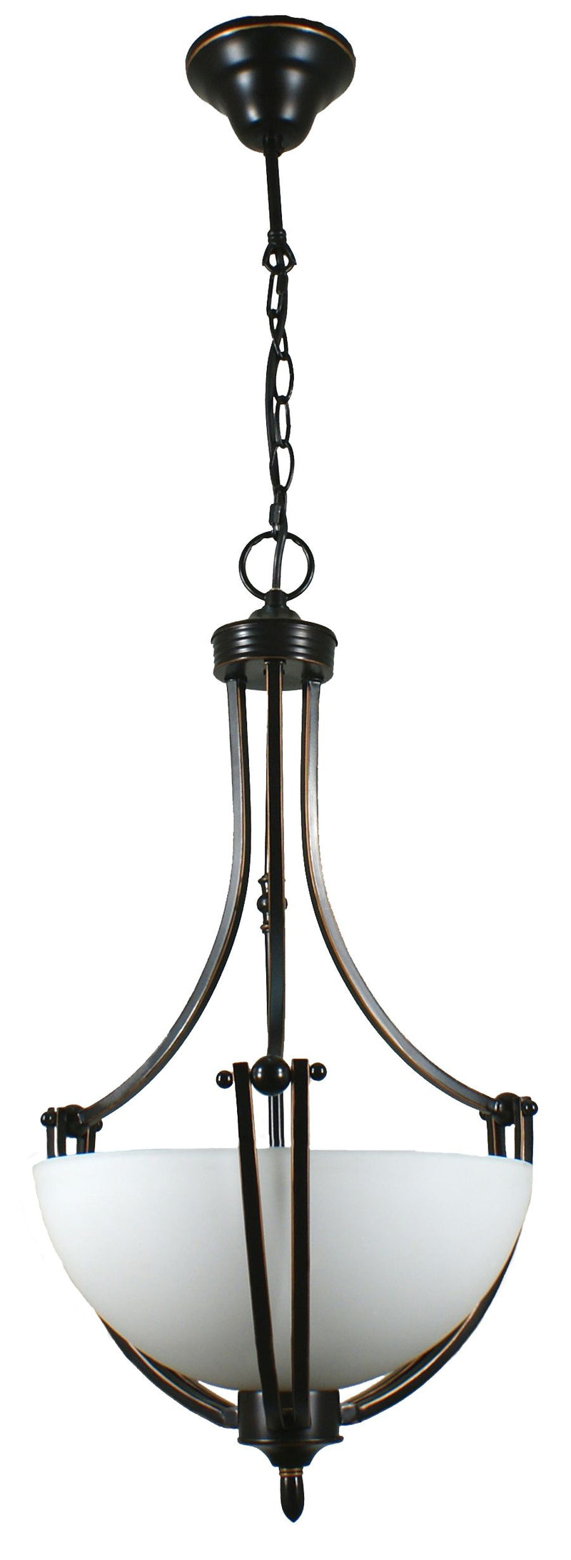 Houston Single Suspension 2 Light Bronze