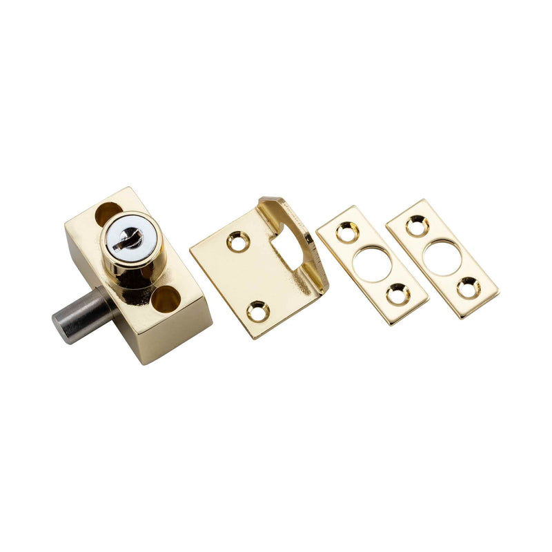 Sash/Sliding Window Lock Electroplated Brass