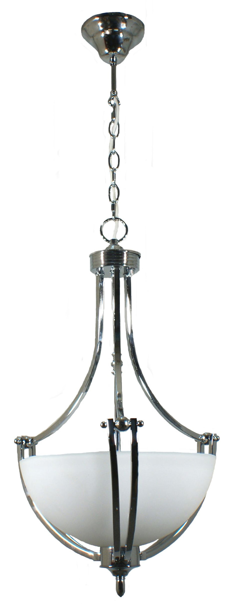 Houston Single Suspension 2 Light Chrome