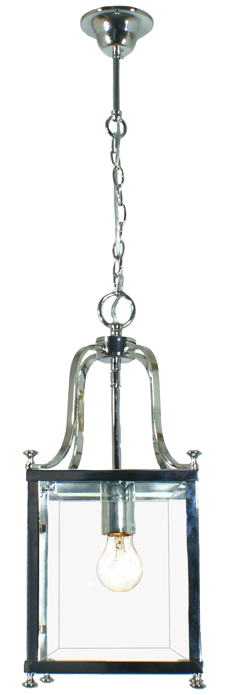 Michigan Small 1 Light Pendant Chrome