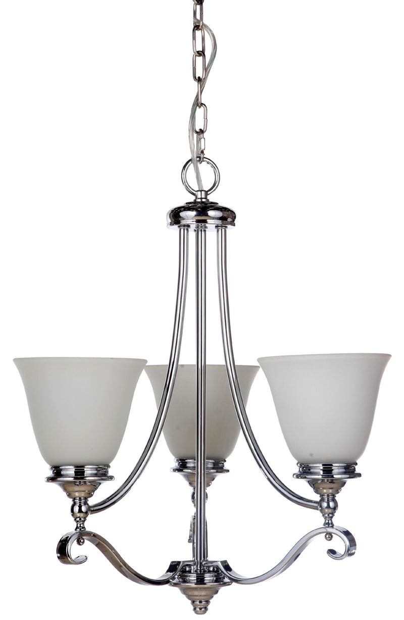 Dallas 3 Light Pendant Chrome